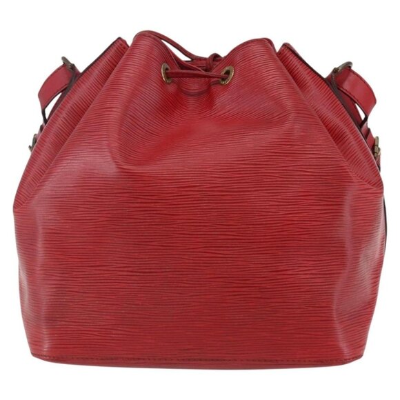 LOUIS VUITTON Epi Petit Noe Shoulder Bag Red - Picture 3 of 14